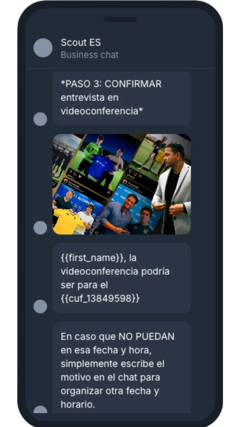Message demo 2 - Elite IFM