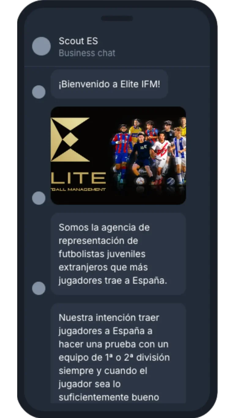 Message demo 3 - Elite IFM
